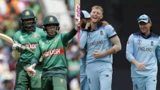 Cricket World Cup 2019: England, Bangladesh seek return to winning ways in Cardiff